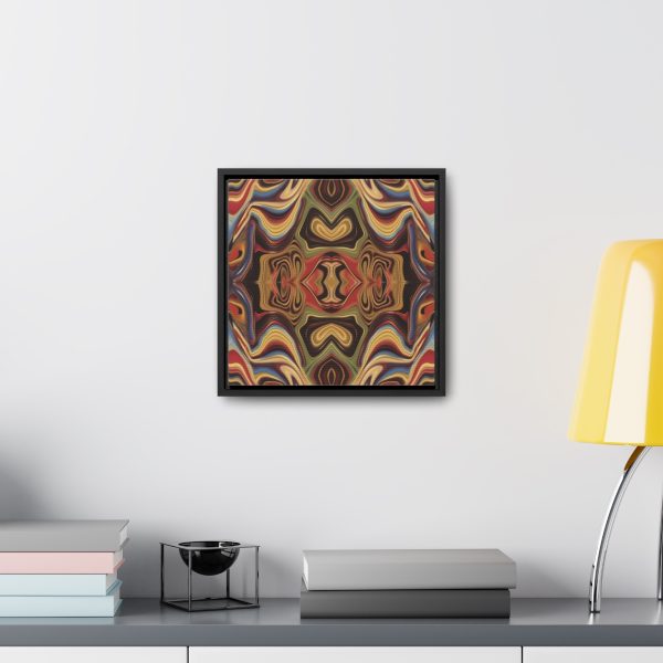 Lipnotic Kaleidoscope Background 02 - Gallery Canvas Wraps, Square Frame - Image 29