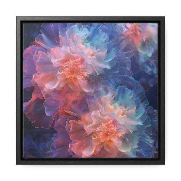 Floral Nebula 09 - Gallery Canvas Wraps, Square Frame - Image 26