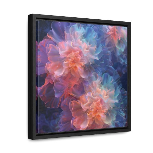 Floral Nebula 09 - Gallery Canvas Wraps, Square Frame - Image 27