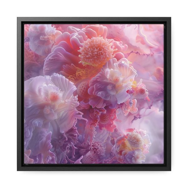 Floral Nebula 05 - Gallery Canvas Wraps, Square Frame - Image 26