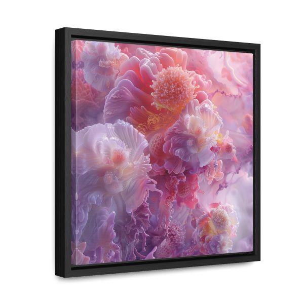 Floral Nebula 05 - Gallery Canvas Wraps, Square Frame - Image 27