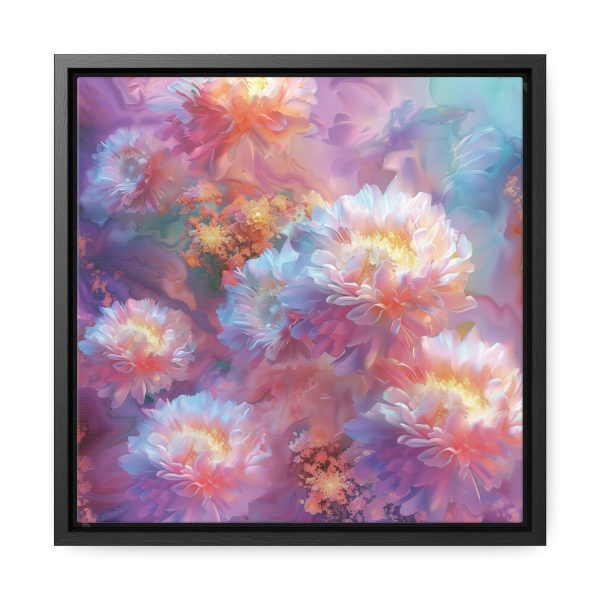 Floral Nebula 04 - Gallery Canvas Wraps, Square Frame - Image 26