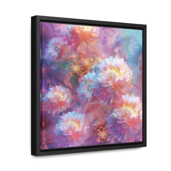 Floral Nebula 04 - Gallery Canvas Wraps, Square Frame - Image 27