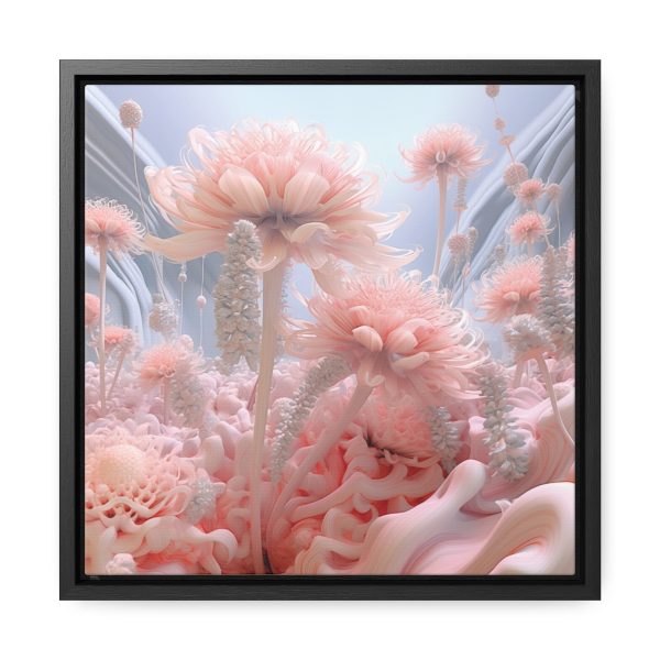 Foamy Floral Fusion 01 - Gallery Canvas Wraps, Square Frame - Image 26