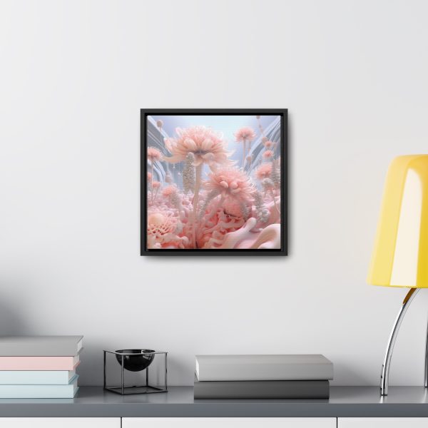 Foamy Floral Fusion 01 - Gallery Canvas Wraps, Square Frame - Image 29