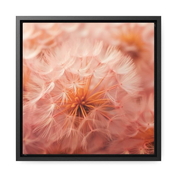 Lovely Fuzzy Fluff in Peach 01 - Gallery Canvas Wraps, Square Frame - Image 26