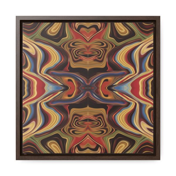 Lipnotic Kaleidoscope Background 01 - Gallery Canvas Wraps, Square Frame - Image 31