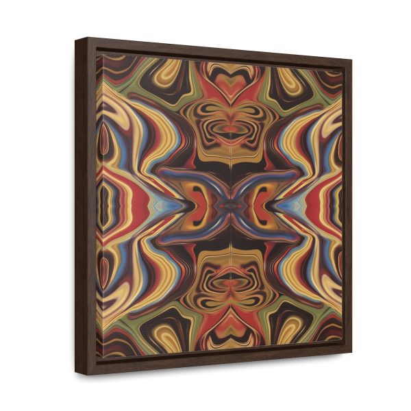 Lipnotic Kaleidoscope Background 01 - Gallery Canvas Wraps, Square Frame - Image 32