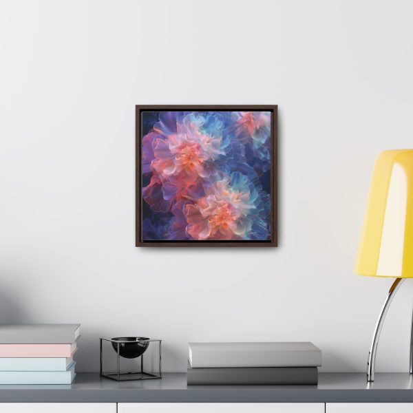 Floral Nebula 09 - Gallery Canvas Wraps, Square Frame - Image 34