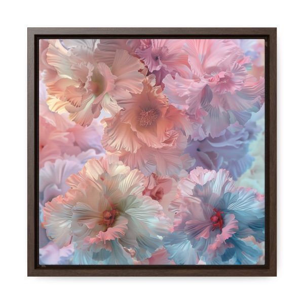 Floral Nebula 02 - Gallery Canvas Wraps, Square Frame - Image 31