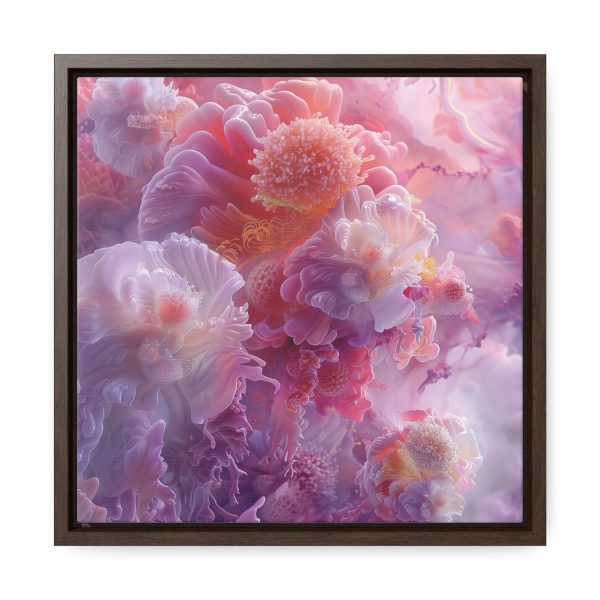 Floral Nebula 05 - Gallery Canvas Wraps, Square Frame - Image 31