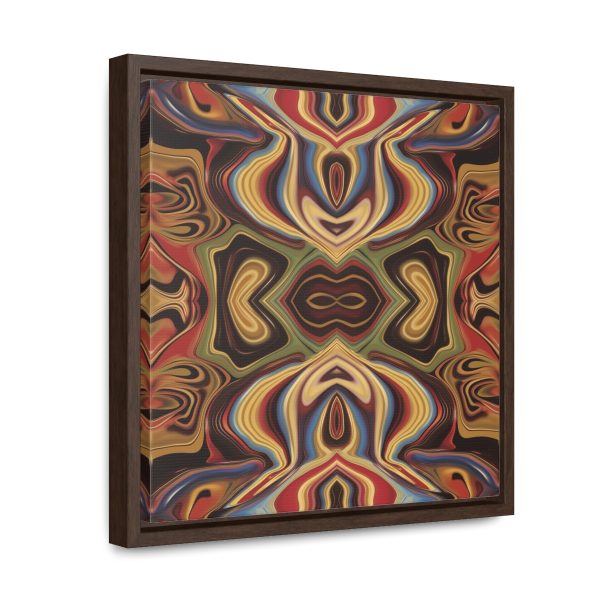 Lipnotic Kaleidoscope Background 04 - Gallery Canvas Wraps, Square Frame - Image 32