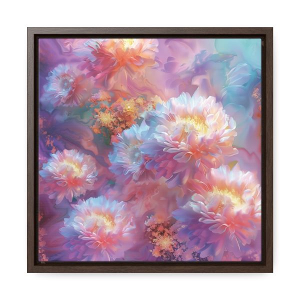 Floral Nebula 04 - Gallery Canvas Wraps, Square Frame - Image 31