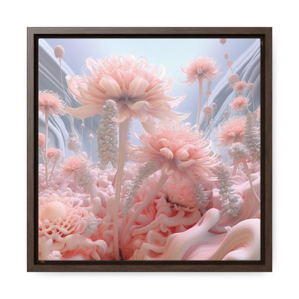 Foamy Floral Fusion 01 - Gallery Canvas Wraps, Square Frame - Image 31