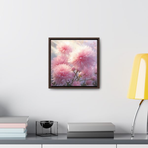 Rise and Shine Powder Puffs - Gallery Canvas Wraps, Square Frame - Image 34