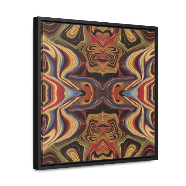 Lipnotic Kaleidoscope Background 01 - Gallery Canvas Wraps, Square Frame - Image 37