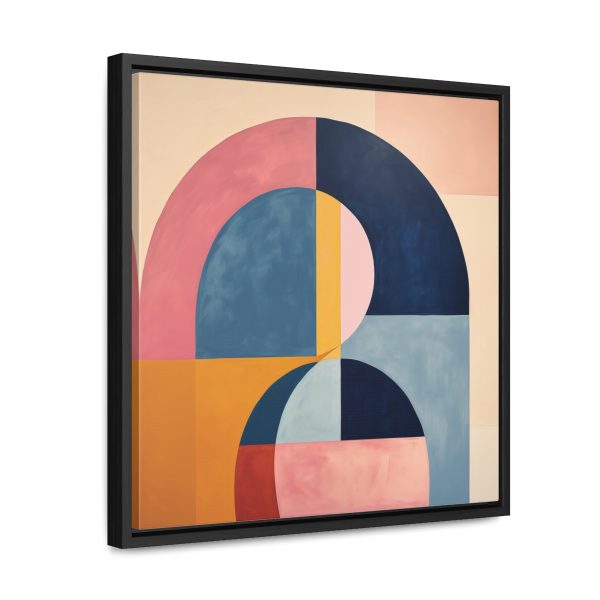 Soft Geometric Windows - Gallery Canvas Wraps, Square Frame - Image 37