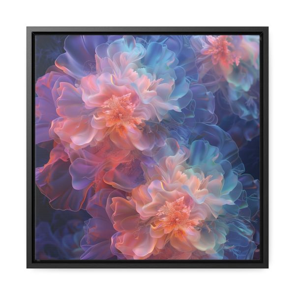 Floral Nebula 09 - Gallery Canvas Wraps, Square Frame - Image 36