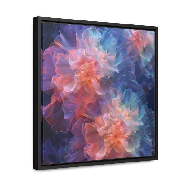 Floral Nebula 09 - Gallery Canvas Wraps, Square Frame - Image 37