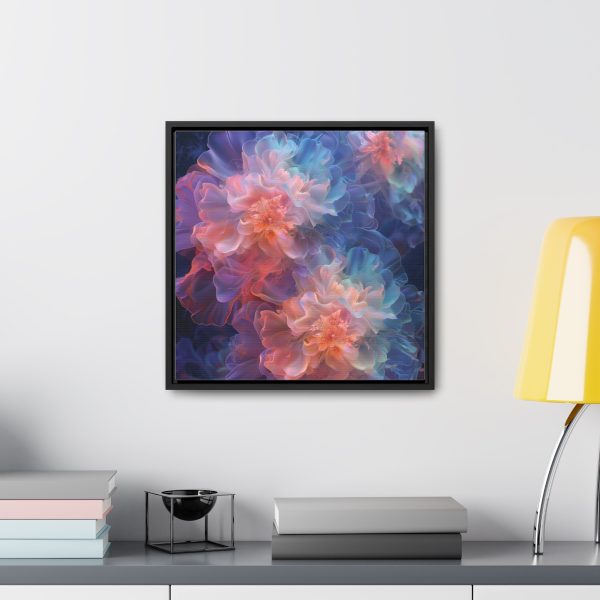 Floral Nebula 09 - Gallery Canvas Wraps, Square Frame - Image 39