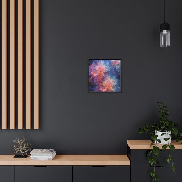 Floral Nebula 09 - Gallery Canvas Wraps, Square Frame - Image 40