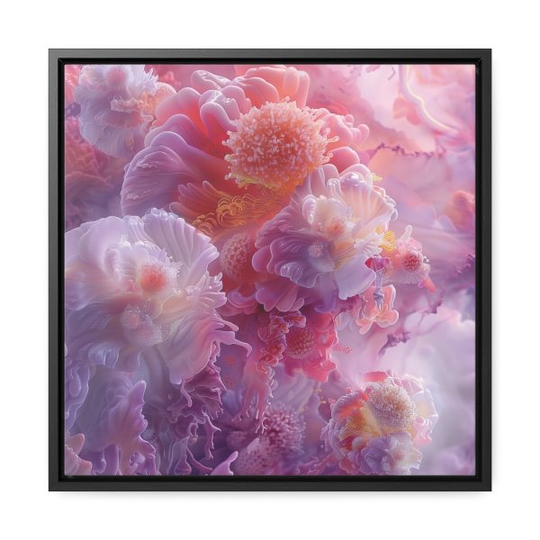 Floral Nebula 05 - Gallery Canvas Wraps, Square Frame - Image 36