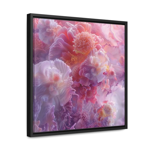 Floral Nebula 05 - Gallery Canvas Wraps, Square Frame - Image 37