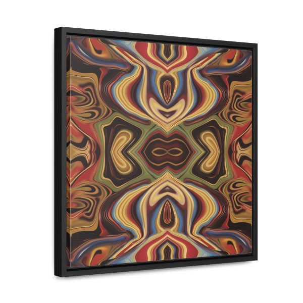 Lipnotic Kaleidoscope Background 04 - Gallery Canvas Wraps, Square Frame - Image 37