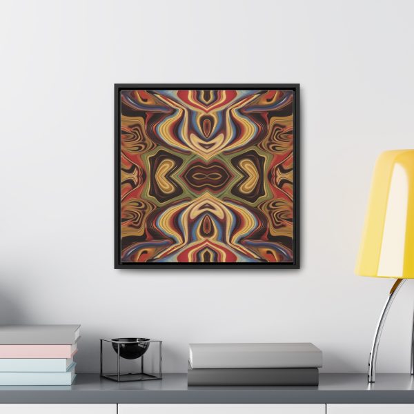 Lipnotic Kaleidoscope Background 04 - Gallery Canvas Wraps, Square Frame - Image 39