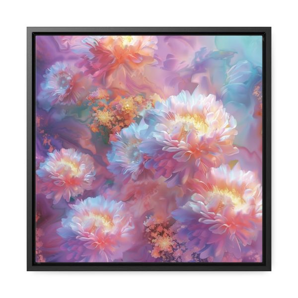 Floral Nebula 04 - Gallery Canvas Wraps, Square Frame - Image 36