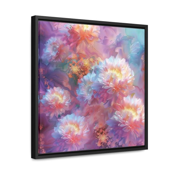 Floral Nebula 04 - Gallery Canvas Wraps, Square Frame - Image 37