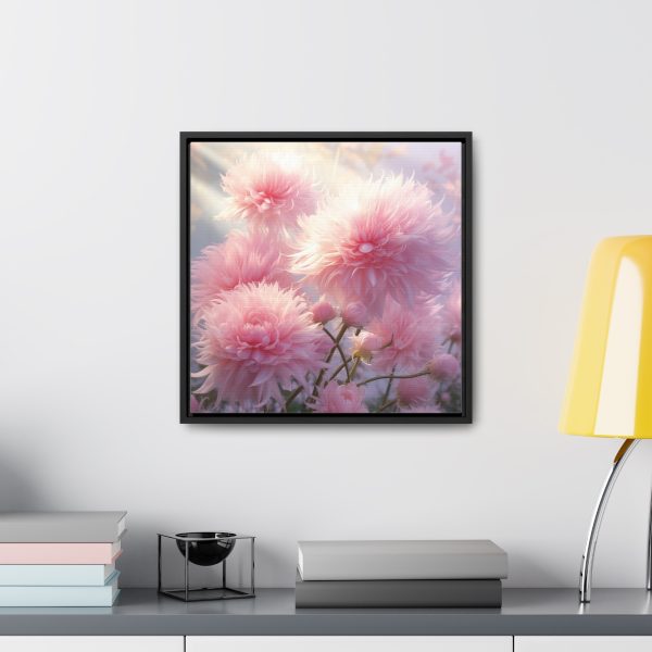 Rise and Shine Powder Puffs - Gallery Canvas Wraps, Square Frame - Image 39