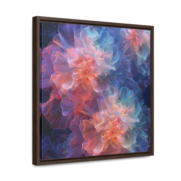 Floral Nebula 09 - Gallery Canvas Wraps, Square Frame - Image 42