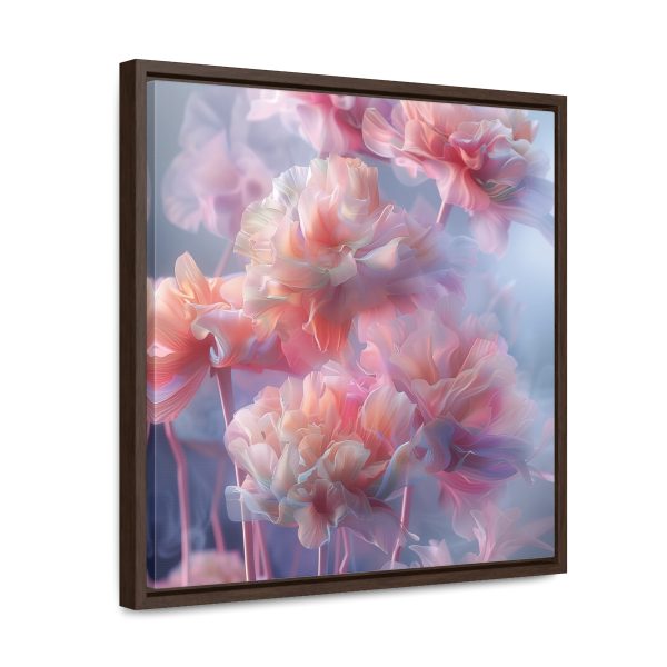 Floral Nebula 03 - Gallery Canvas Wraps, Square Frame - Image 42