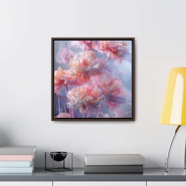 Floral Nebula 03 - Gallery Canvas Wraps, Square Frame - Image 44