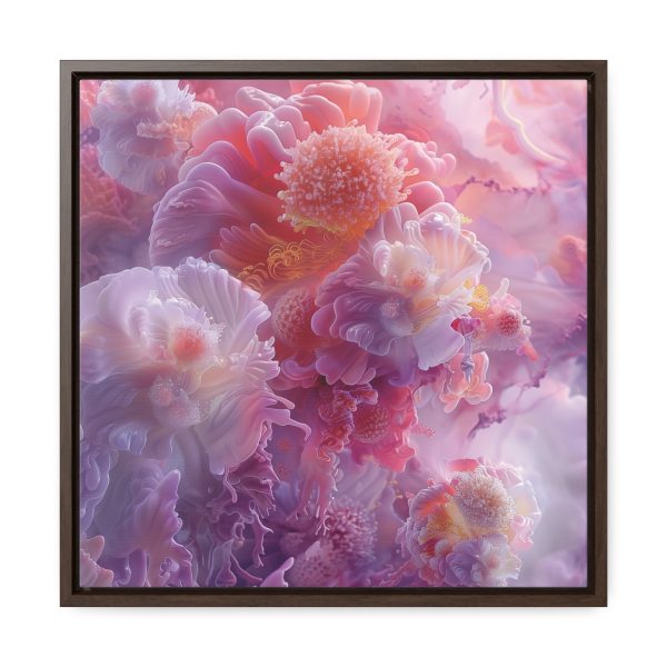 Floral Nebula 05 - Gallery Canvas Wraps, Square Frame - Image 41