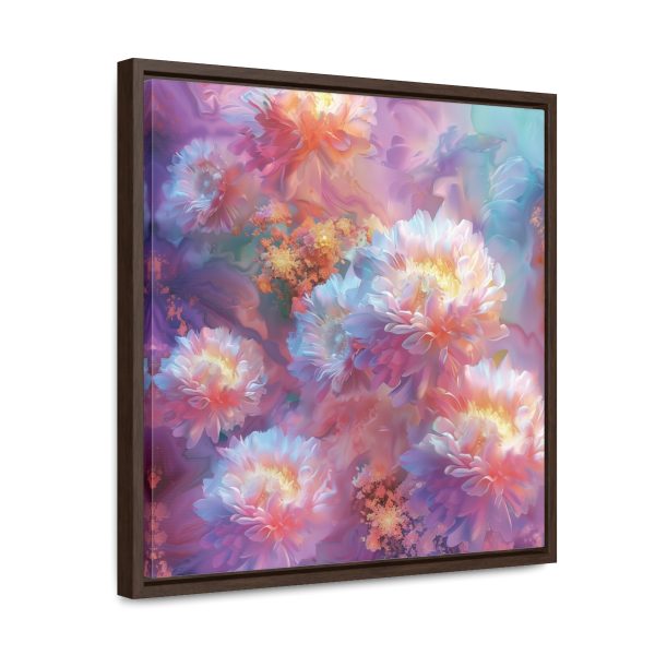 Floral Nebula 04 - Gallery Canvas Wraps, Square Frame - Image 42