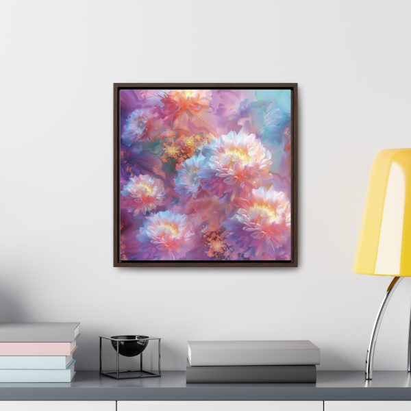 Floral Nebula 04 - Gallery Canvas Wraps, Square Frame - Image 44