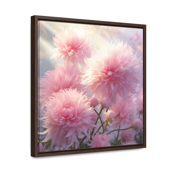 Rise and Shine Powder Puffs - Gallery Canvas Wraps, Square Frame - Image 42