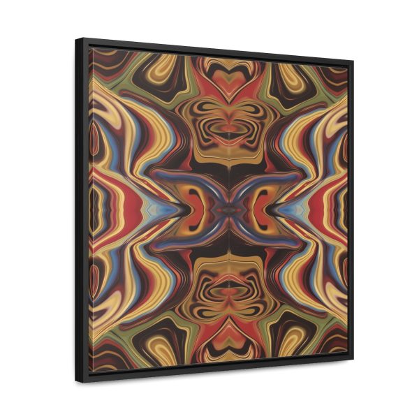 Lipnotic Kaleidoscope Background 01 - Gallery Canvas Wraps, Square Frame - Image 47