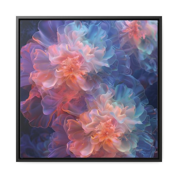 Floral Nebula 09 - Gallery Canvas Wraps, Square Frame - Image 46