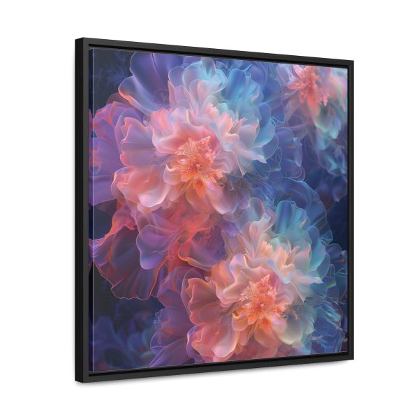 Floral Nebula 09 - Gallery Canvas Wraps, Square Frame - Image 47