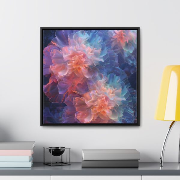 Floral Nebula 09 - Gallery Canvas Wraps, Square Frame - Image 49