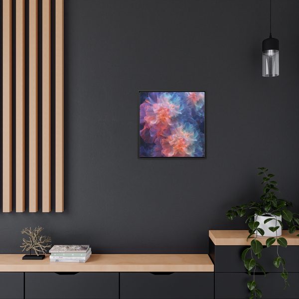 Floral Nebula 09 - Gallery Canvas Wraps, Square Frame - Image 50