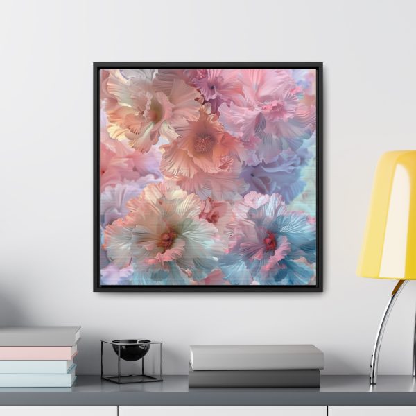 Floral Nebula 02 - Gallery Canvas Wraps, Square Frame - Image 49