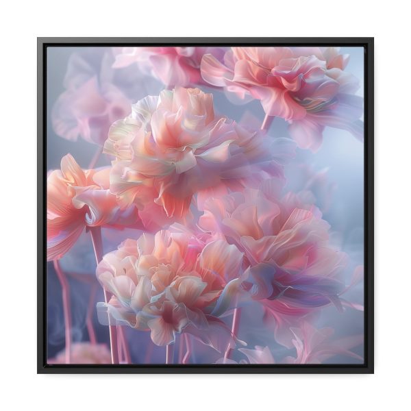 Floral Nebula 03 - Gallery Canvas Wraps, Square Frame - Image 46