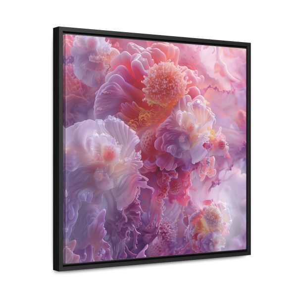 Floral Nebula 05 - Gallery Canvas Wraps, Square Frame - Image 47