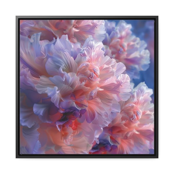 Floral Nebula 07 - Gallery Canvas Wraps, Square Frame - Image 46