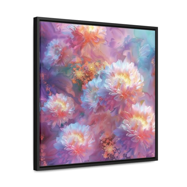 Floral Nebula 04 - Gallery Canvas Wraps, Square Frame - Image 47