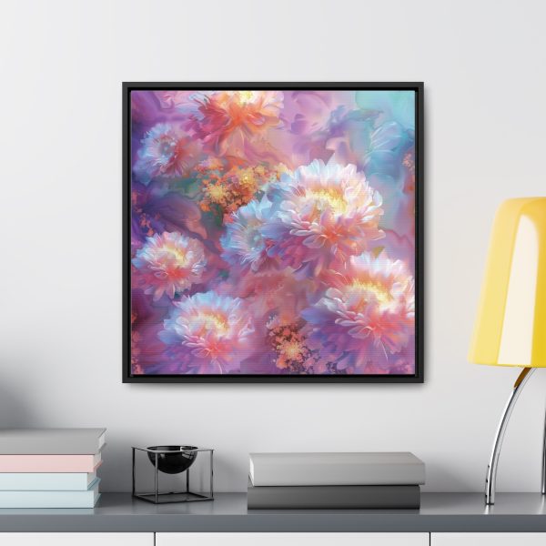 Floral Nebula 04 - Gallery Canvas Wraps, Square Frame - Image 49